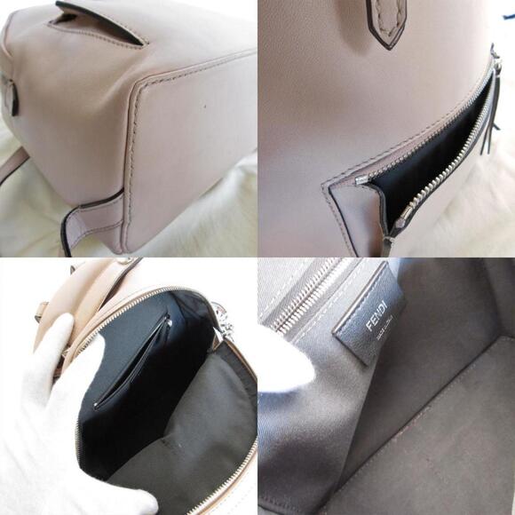 FENDI Pink Leather Backpack - Picture 4 of 5